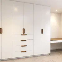 طراحی و ساخت کمد دیواری تضمینی|جاکفشی، کمد، دراور|اسلامشهر, شهرک طالقانی|دیوار