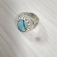 انگشتر فیروزه کار دست