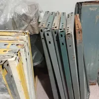 قفسه خاکستری در دو سایز