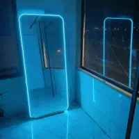 انواع اینه قدی پایه عصایی و دور فلز|آینه|شیراز, تندگویان|دیوار