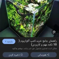 آکواریوم شیشه زخیم