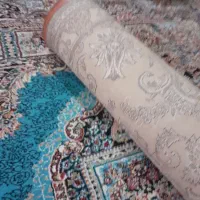 قالی زردرنگ|فرش|آق قلا, |دیوار