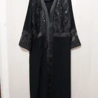 مانتو گیپور  و کرپ مجلسی   نو  مشکی   سایز ۴۲ و۴۴|لباس|شاهین‌شهر, عطار|دیوار