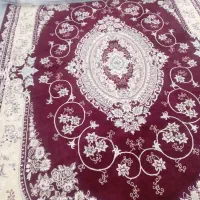 فرش 9و6متری یک شکل به همراه یک جفت پشتی