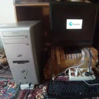 کامپیوتر وایفادار با مانیتور صدادار --روستای شندان|رایانه رومیزی|سیب و سوران, |دیوار