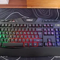 کیبورد گیمینگ هیسکا