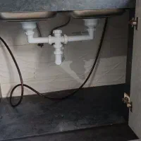 کابینت بهمراه هود و سینک دو لگنه|هود|رشت, شهرک قدس|دیوار