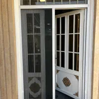 کارگاه تولیدی توری پلیسه ای کشویی (پشه بند)