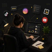 ادمین سوشال مدیا حضوری