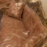مبل استیل ۷‌نفره نهار خوری۱۰ نفره ‌و دو میزباندوگل