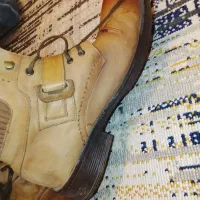 بوت یا پوتین چرمی اصل سایز 43|کیف، کفش، کمربند|بروجرد, |دیوار