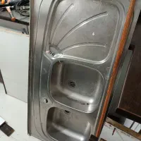 سینک دو لگن هود رو کار