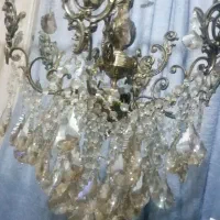 دوعدد لوستر طرح قدیمی