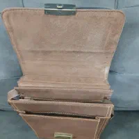 سلام.کیف مردانه چرم رمزم داربسیار شیک وعالی|کیف، کفش، کمربند|مشهد, فتح المبین|دیوار