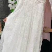 لباس مجلسی کاملا نو یقه قایقی
