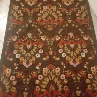 قالیچه ابریشم گونه یک ونیم در دونیم  وپادری