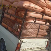 کاه درجه یک کا گندم دیم با کیفیت تحویل درب منزل|حیوانات مزرعه|شوشتر, |دیوار