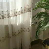 فروش ۲ عدد پرده پذیرایی|پرده، رانر، رومیزی|مهاباد (آذربایجان غربی), |دیوار