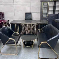 میزوصندلی فلزی،چوبی ست کامل مدیریتی منشی کانتر مبل|دفتر کار|تبریز, |دیوار