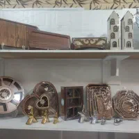 طبقه چوبی|کتابخانه، شلف، قفسه‌های دیواری|خرم‌آباد, |دیوار