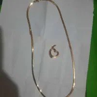 گردنبند و پلاک طلا با فاکتور