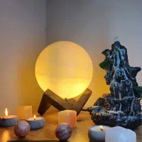 سنگ نمک گوی سایز ۱۶ سانتی متری