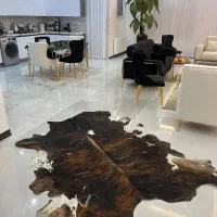 پوست چرم گاو بز|فرش|باقرشهر, |دیوار