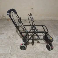 اسکلت کالسکه دوقلو