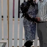 لباس مجلسی پولک سایز۴۲تا۴۴|لباس|لاهیجان, کوی آزادگان|دیوار