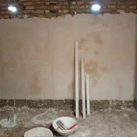 گچ کاری سفید کاری خاک گچکاری لکه گیری|خدمات پیشه و مهارت|تایباد, |دیوار