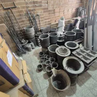 سیمان و پتوی نسوز، بوته، کاورال،قالب شمش sp|ماشین‌آلات صنعتی|زیباشهر, |دیوار