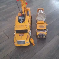 جرثقیل و میکسر اسباب بازی