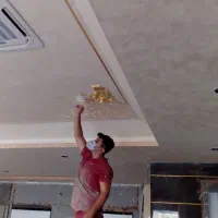 نقاشی ساختمان پتینه میکروسیمنت نما پتینه چوب