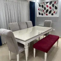 میز ناهار خوری ۸ نفره در حد|میز و صندلی غذاخوری|آستارا, |دیوار