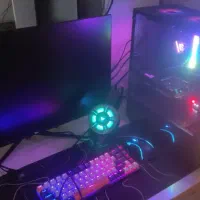 کیس گیمینگ به همراه کامل اقلام|رایانه رومیزی|هشتگرد, شهرک راه آهن|دیوار