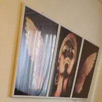 تابلو‌ دکوری لوستر مجسمه