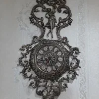 دیس پذیرایی طلایی و ساعت نقره ای برنزی|صنایع دستی و سایر لوازم تزئینی|تهران, شهرک فردوس (حسینی)|دیوار