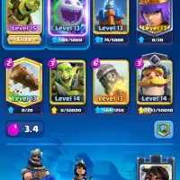 پک اکانت کلش آف کلنز و رویال|کنسول، بازی ویدئویی و آنلاین|تهران, شهرک هما|دیوار