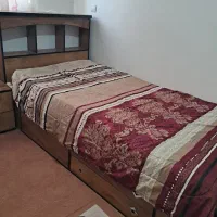 تخت ،کتاب خانه،میز ارایش، صندلی ارایش،میزپاتختی