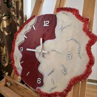 ساعت رزینی|ساعت دیواری و تزئینی|گرگان, |دیوار