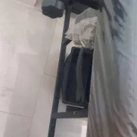 تخت ماساژ و مژه دو عدد بالشت کاشت مژه چرمی و مخمل