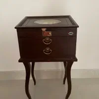میز کنسول چوبی و میز قاشق و چنگال چوبی پایه دار|بوفه، ویترین، کنسول|بیرجند, |دیوار