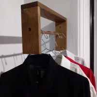 رگال دیواری چوبی شیک.