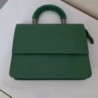 کیف سبز خوشرنگ کاملا نو سالم اصلا استفاده نشده