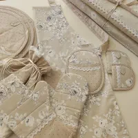 دوخت سرویس آشپزخانه|سفره، حوله، دستمال آشپزخانه|اصفهان, چرخاب|دیوار