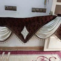 پرده سه متری سه تیکه در حدنونو جنس عالی