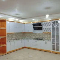 ساخت کابینت .کمد .تی وال. میز وکور ارایشگاه جاکفشی|کتابخانه، شلف، قفسه‌های دیواری|رامهرمز, |دیوار