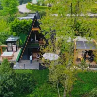 کلبه دوخوابه جکوزی دار جنگلی صاحب ملک پوریا