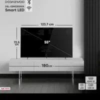 تلوزیون دوو 55 اینچ|تلویزیون و پروژکتور|طبس, |دیوار