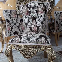 میز غذا خوری سلطنتی  با شش عدد صندلی